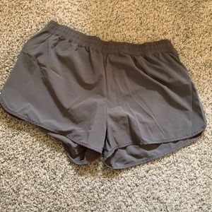 Grey Champion shorts, size large